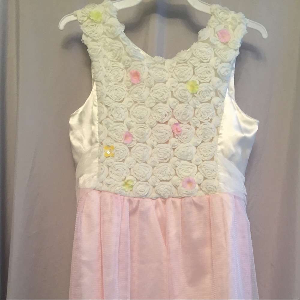 Le Pink floral dress